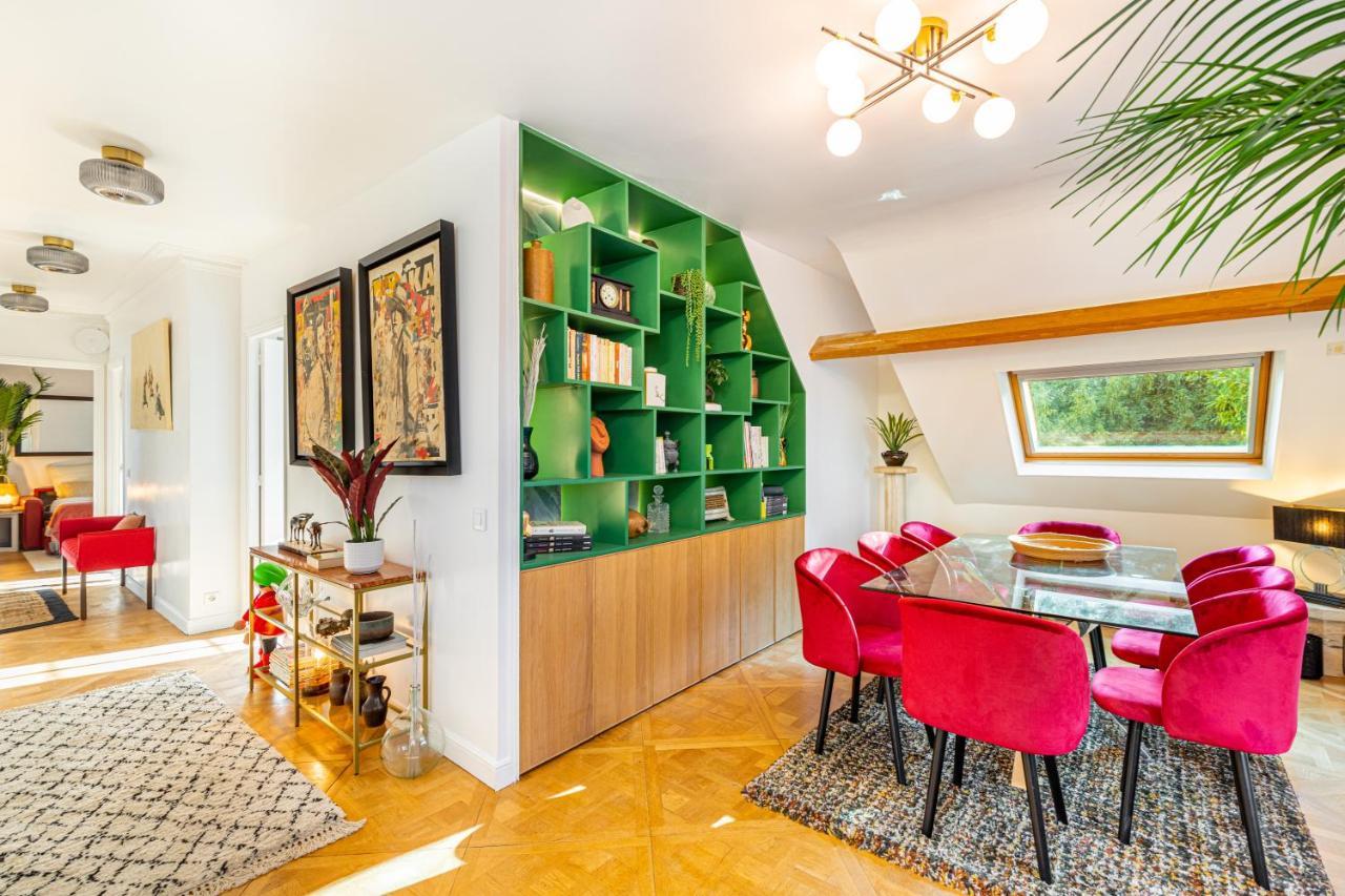 Stylish Modern Apartement - Art, Design, Garden, Villa Des Ammonites Meudon Exterior photo